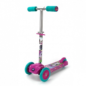 Трехколесный самокат Pet Shop,  рама-пластик, нагрузка до 20 кг (Next,  ST-PL004-PSH (4)sim)